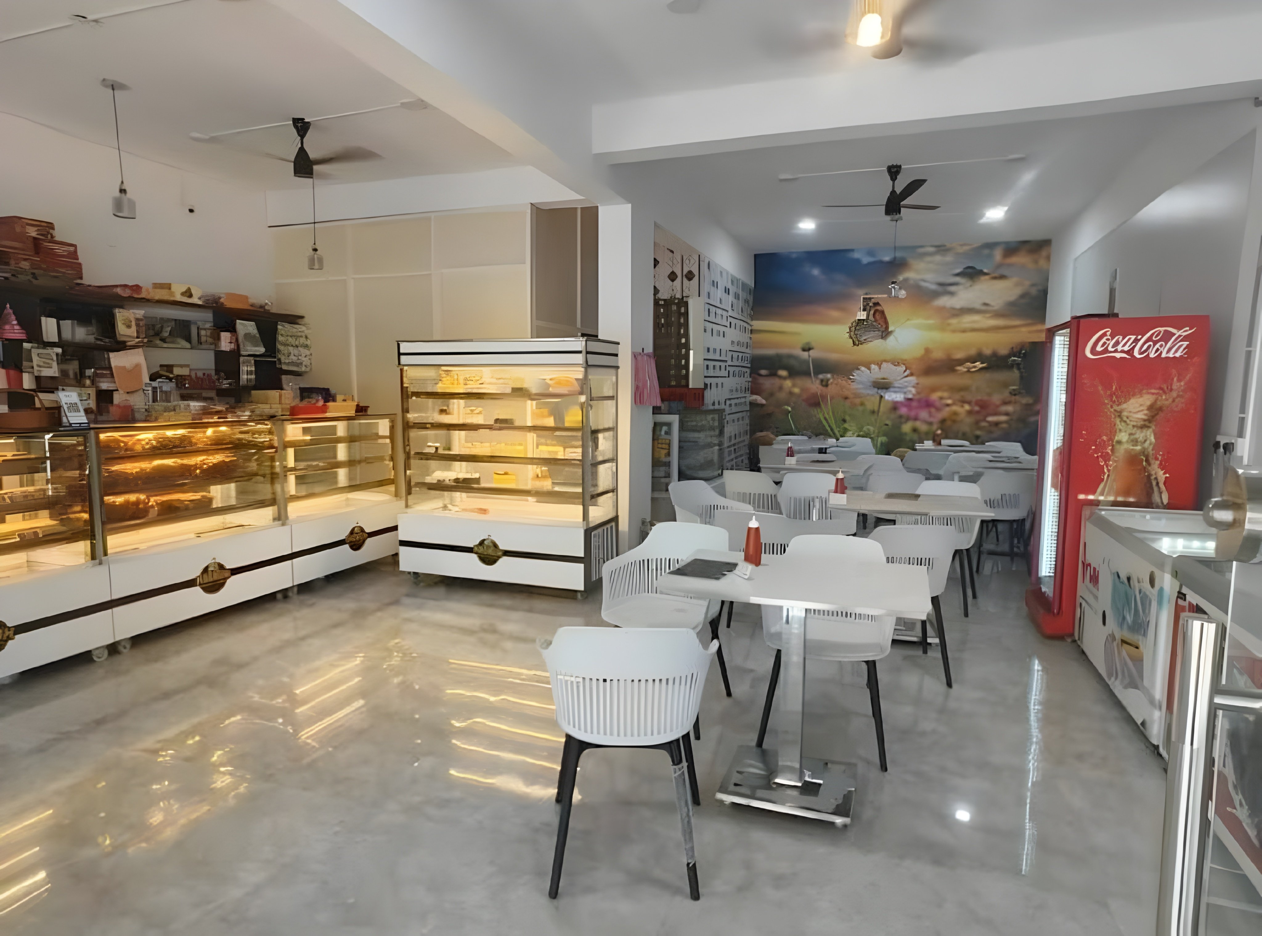Magnum Bakes interior — clean dine-in area